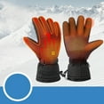 thumbnail image 5 of UTSJKR Rechargeable Electric Heated Gloves, Touchscreen Waterproof Cold Weather Thermal Heated Gloves for Hunting, Fishing, Skiing, Camping, Cycling Black, 5 of 6