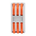 thumbnail image 4 of 20 piezas 11 ~ 28 AWG PCT-2-3 naranja terminales de cableado rápido conectores de cable para piezas eléctricas, 4 of 9