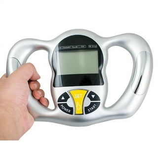 LHCER Handheld Body Fat Analyzer Calorie BMI Measurement LCD Screen  Portable Digital Health Monitor,Digital Handheld BMI Monitor,Handheld Body  Fat