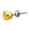 Yellow, variant on Automotive Push Button Quick Release Hood Latch Stainless Steel Threaded Rod 22mm Mini Hood Pin Lock for Racing Vehicles