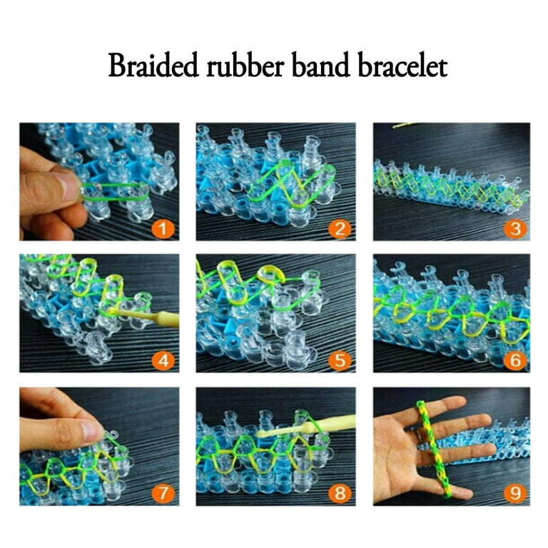 S Clips Connectors Rubber Connectors Refills for Loom Rubber Band DIY  Bracelet