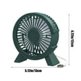 thumbnail image 3 of LEHOZIHEQ Small USB Desk Fan, Portable Mini Cooling Fan, USB Small Desk Personal Quiet for Office, Stroller, Bedroom and Camping, 3 of 6