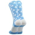 thumbnail image 2 of All Stars Crew Socks (Columbia Blue/White, Small), 2 of 2