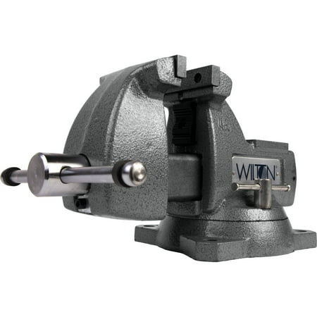 UPC: 0019907213000 | Wilton Tools 21300 4 Wide Jaw 4 1/2 Opening Steel Swivel Base Mechanics Vise