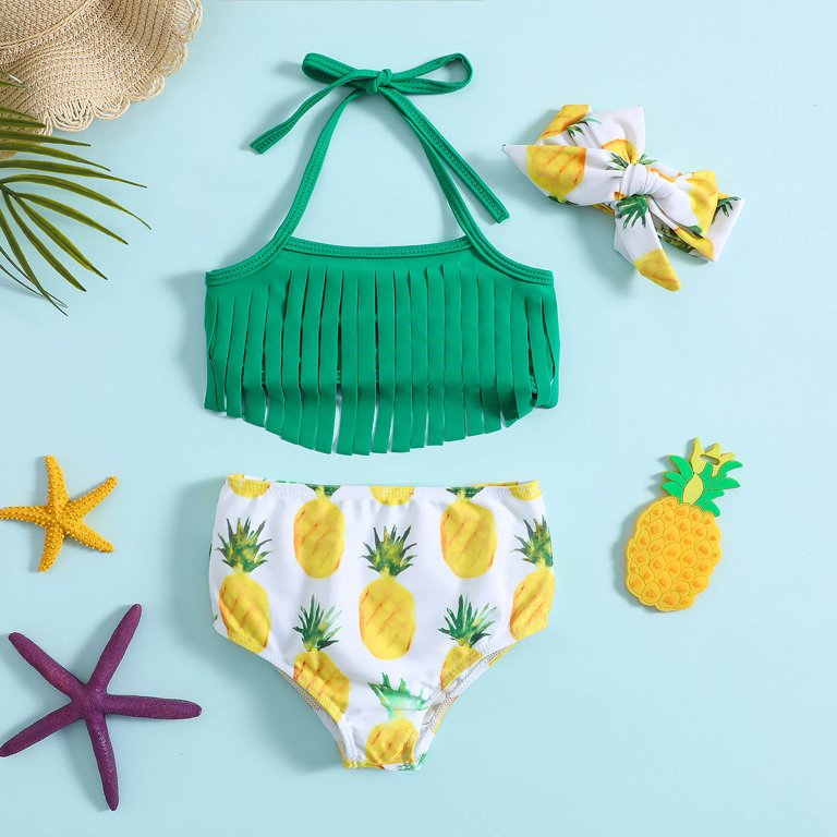 Children's pineapple store bathing suit