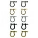 thumbnail image 1 of 10 Uds Hebillas de con grillete de arco mayimx Hebillas de herradura, 1 of 9
