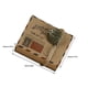 thumbnail image 3 of sweethay Caja de dulces de 50 Uds., globo de papel Kraft, Cajas de Regalo Vintage, cadena cuadrada, embalaje , almacenamiento, fiesta, recuerdos Kits de decoración para fiestas Accesorio de tierra, 3 of 6