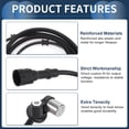 thumbnail image 3 of Unique Bargains ABS Wheel Speed Sensor Rear Right ABS Sensor Anti-lock Braking System Sensor No.56027728 for Jeep Wrangler 1994-2006, 3 of 7
