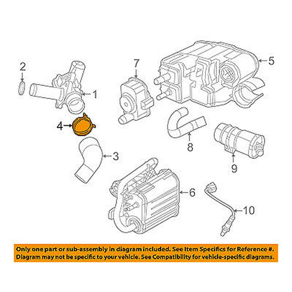CHRYSLER OEM 2017 Pacifica 3.6LV6 Emission SystemEgr Tube Clamp