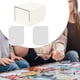 thumbnail image 2 of Caja para baraja de cartas coleccionables con funda y 2 separadores. Cuadros Blanco, 2 of 9