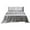 Grey, variant on Home Savings Items!Kyusrd Soft Solid Matte Satin Hotel Luxury Silk Sheet Set Dull Deep Pocket Fitted Sheet Flat Sheet Pillowcase