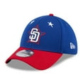 thumbnail image 3 of Men's New Era Blue/Red  San Diego Padres 2025 MLB All-Star Game Workout 39THIRTY Flex Hat, 3 of 5