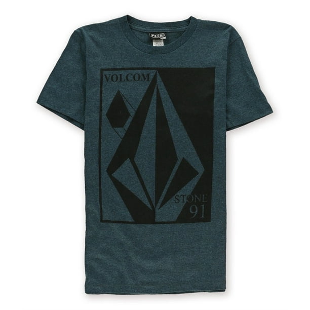 Volcom Op Side Graphic playera para hombre, azul, pequeña Volcom