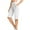 White, variant on ShomPort Shorts for Women with Pockets Knee Length High Waisted Stretch Long Shorts Casual Walking Workout Cropped Pants