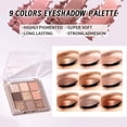 thumbnail image 2 of Set de maquillaje YBUETE para mujeres, niñas y adolescentes con sombra de ojos de 9 colores, 2 of 7