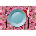 thumbnail image 5 of KCEHTA Valentines Day Placemats Set of 4 Love Heart Valentines Placemats 12x18 Inch Seasonal Wedding Anniversary Birthday Table Mats for Party Kitchen Dining Valentines Day Decorations, 5 of 6