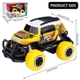 thumbnail image 2 of Juguetes Para Madres Y Bebés 1/43 Coche De Control Remoto Para Niños De 3 A 9 Años Vehículo Todoterreno A Batería 200 Pies Distancia Remota Camión Rc Fuerte Agarre Coche De Carreras Interacción Entre Muyoka Hogar, 2 of 7