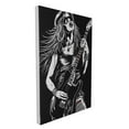 thumbnail image 2 of 16x24 inch Canvas Painting Wall Art Girl Playing Guitar,Man Cave,Music Room,Bar,Cafes Wall Decor Poster Canvas,Gifts For Guitar Lovers,Funny Girl Playing Guitar Modern Style Paintings Prints, 2 of 6