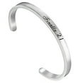 thumbnail image 2 of 21st Birthday Bracelet- Finally 21" Engraved Cuff Bangle Bracelet,21th Birthday Gifts for Women, Perfect 21th Birthday Gift Ideas, 2 of 6