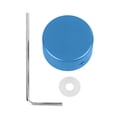 thumbnail image 1 of Effect Pedal Footswitch , Lasting Pedal Footswitch Topper Stylish Look Easy To Install Aluminum  For Electric Guitar, 1 of 7