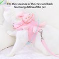 thumbnail image 3 of LiMimmuu Pet Leash Set Pet Traction Rope Adjustable Wear-resistant Pet Harness Leash Cartoon Rabbit Traction Rope Pet Supplies, 3 of 6