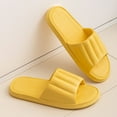 thumbnail image 2 of Slippers for Women,Men And Women Shoes Indoor And Outdoor Home Slippers Fashion Cartoon Lightweight Sandals,Womens Slippers,Yellow,7, 2 of 5