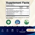 thumbnail image 3 of (2 pack) Vitamatic Slippery Elm Bark 20:1 Extract, 10000 mg Equivalent Strength Per Serving, Made with Peppemrint, DGL, & Aloe Vera - 180 Veg Capsules, and Concentrated 20X Potency, 3 of 11