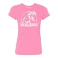 thumbnail image 2 of Mamasaurus Funny Mother Dinosaur T-Rex Head Women's T-shirt, S, Azalea Pink, 2 of 3