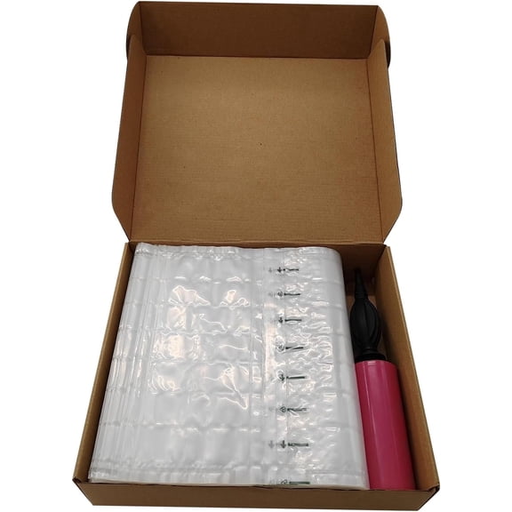 Premium 50-Pack Wine Bottle Protector with Pump - Ultimate Travel Safety Solution for Wine Lovers