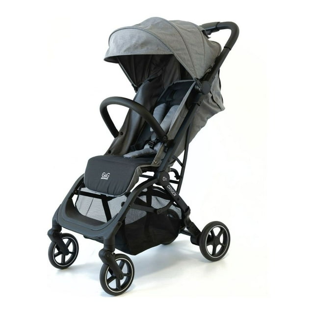 Guzzie + Guss Oxygen V2 Compact Stroller - Platinum