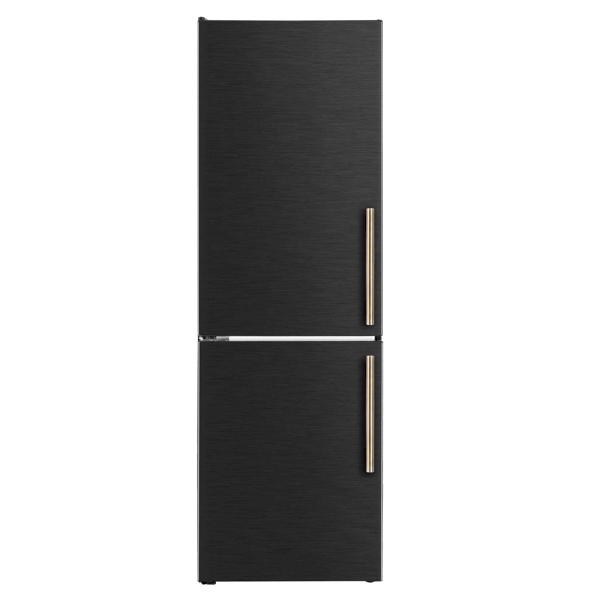 Custodia 24" Bottom Freezer, 10.3 cf., Left Swing, Ice Maker, Total No frost, Black