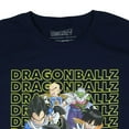 thumbnail image 3 of Dragon Ball Z Boys' T-Shirt Repeating Text Character Design Tee, 3 of 5