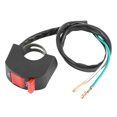 thumbnail image 2 of Handlebar Light Button, Motorcycle Headlight Switch Durable Convenient 22-25mm Plastic  For Motorbike Accessory, 2 of 8