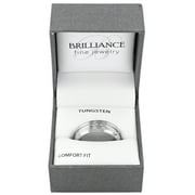 Men's Tungsten 8MM Grooved Comfort Fit Wedding Band by Brilliance Fine Jewelry - Mens Ring