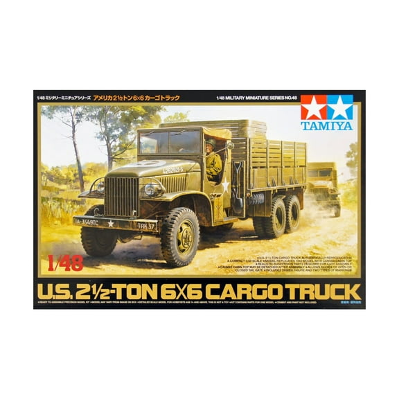 Tamiya 1/48 US 2.5 Ton 6x6 Cargo Truck TAM32548 Plastic Models Armor/Military Misc