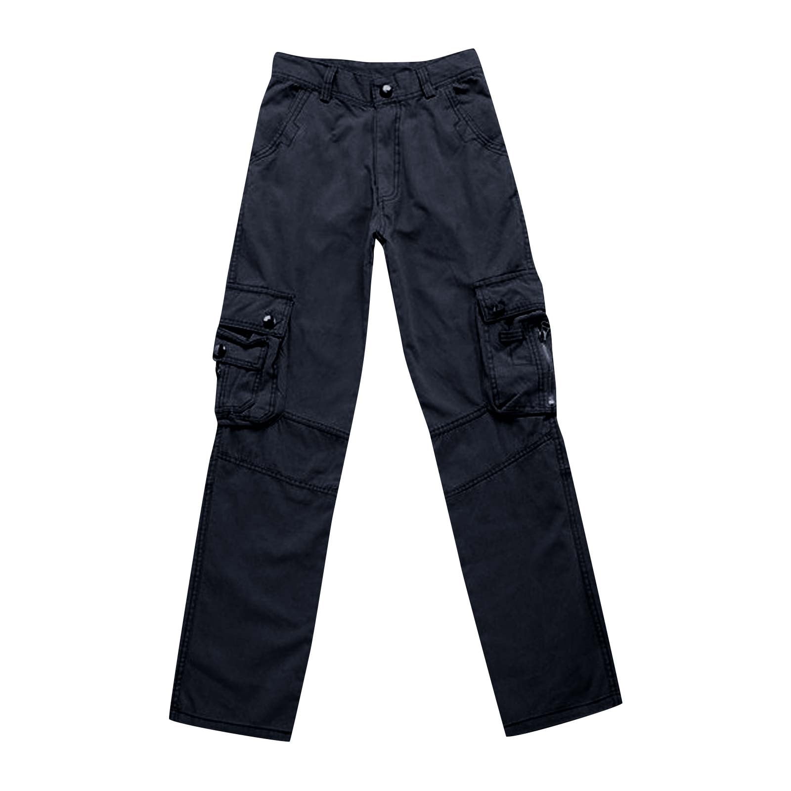 ★新品★CARGO SLACKS PANTS Xysaqa Men's Cargo Pants Casual Cotton Multi-Pocket