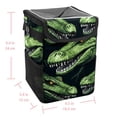thumbnail image 5 of Crocodile Foldable Car Trash Bin with Lid, Leak-proof Hanging Storage Bag - Mini Trash Can for Car, 5 of 6