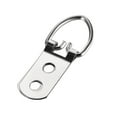 thumbnail image 4 of Unique Bargains D Ring Picture Hangers, 54mm x 22mm Silver Tone Assortment Kit for Photo Hanging 10Pcs, 4 of 4