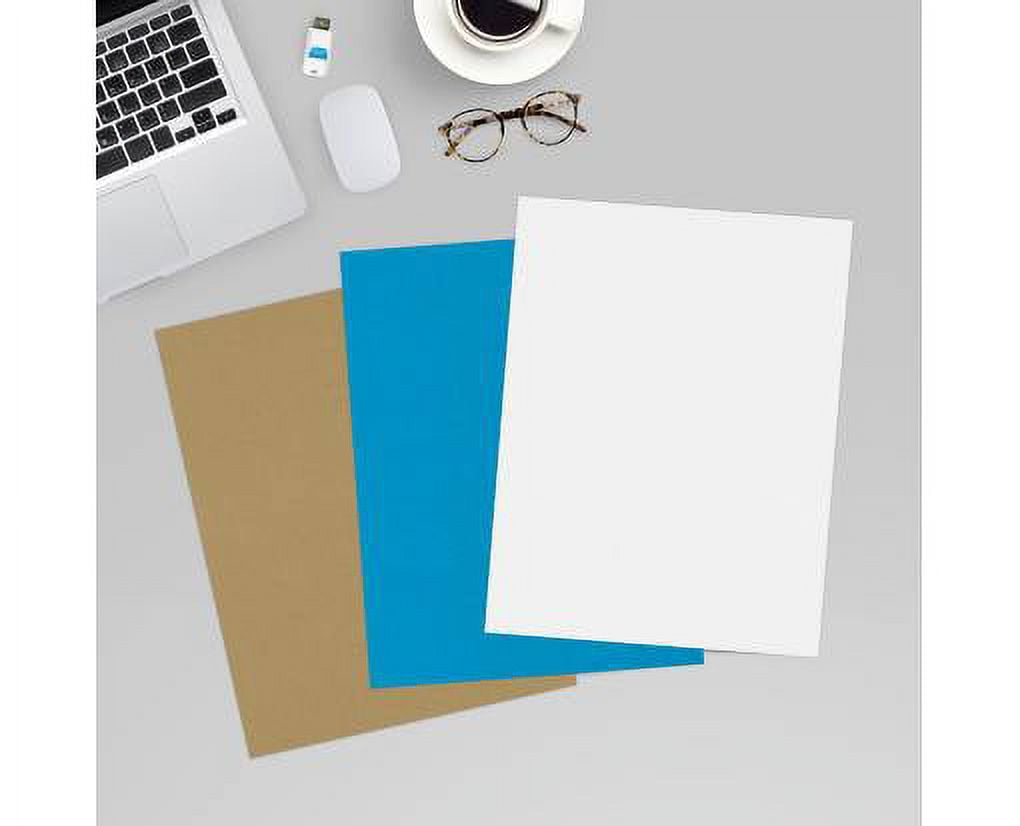 LUXPaper 8 1/2 X 11 Cardstock, 130lb. White, 50/Pack