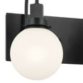 thumbnail image 4 of Hex 3-Light Bathroom Vanity Light in Black, 4 of 8