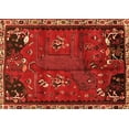 thumbnail image 1 of Ahgly Company Indoor Rectangle Animal Orange Traditional Area Rugs, 8' x 12', 1 of 1