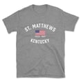 thumbnail image 1 of St. Matthews Kentucky Patriot Men's Cotton T-Shirt, 1 of 1
