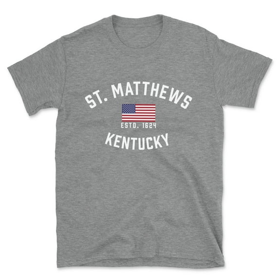 St. Matthews Kentucky Patriot Men's Cotton T-Shirt