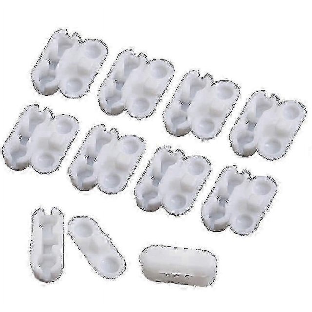 10pcs/lot Plastic Roller Blinds Pull Cord Connector Curtain Chain Connector HFMQV