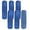 Blue - 36 Inch - 6pack - Scrubby, variant on AUR 24 Inch Dust Mop Head: Replacement Medium Washable Commercial Mop Head Sweeper and Janitorial Replacement Blue (Blue - 24 Inch, 3 Pack)