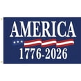 thumbnail image 2 of 250 Years America Flag, 3x5 FT US 250th Anniversary Flags 1776-2026 Merchandise Banner, 250 Anniversary USA Flag with Grommets, Outdoor Patriotic Yard Décor, 2 of 8
