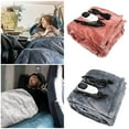 thumbnail image 7 of 12V Heated Blanket For Car Plug In Heating Throw Flannel Small E Lectric Car Blankets With Timer 9 Fast Heating Modes Travel Portable Heated Throw Blanket For Cars Truck, 7 of 7