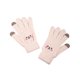 thumbnail image 2 of Minnieouse Guantes de invierno para mujer, cubiertas para manos, calentadores de manos, estilo Simple, antideslizante, tejido, guante para niñas, accesorio guantes y mitones bronceado con sonrisa Minnieouse AP011251-19B, 2 of 6