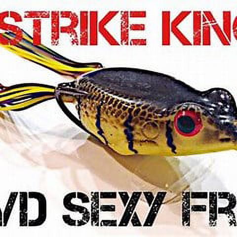 Strike King KVD 5.75 Sexy Frog Pearl White Frog Lure