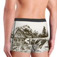 thumbnail image 5 of Daiia Cows Grazing On The Meadow Men's Underwear Boxer Briefs, Cotton Stretch Moisture-Wicking Underwear-Large, 5 of 9